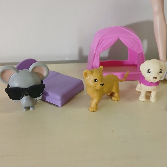 Red haired Barbie with pets - Picture 5 of 8